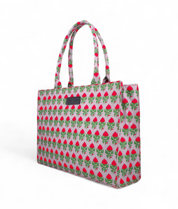 Berry Print Bag