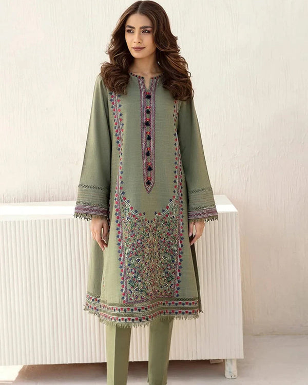 JAZMIN Lawn-3PC Embroidered With Lawn Dupatta-1122