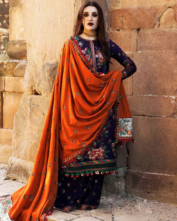 Keyseria Dhanak 3PC Embroidered-1304