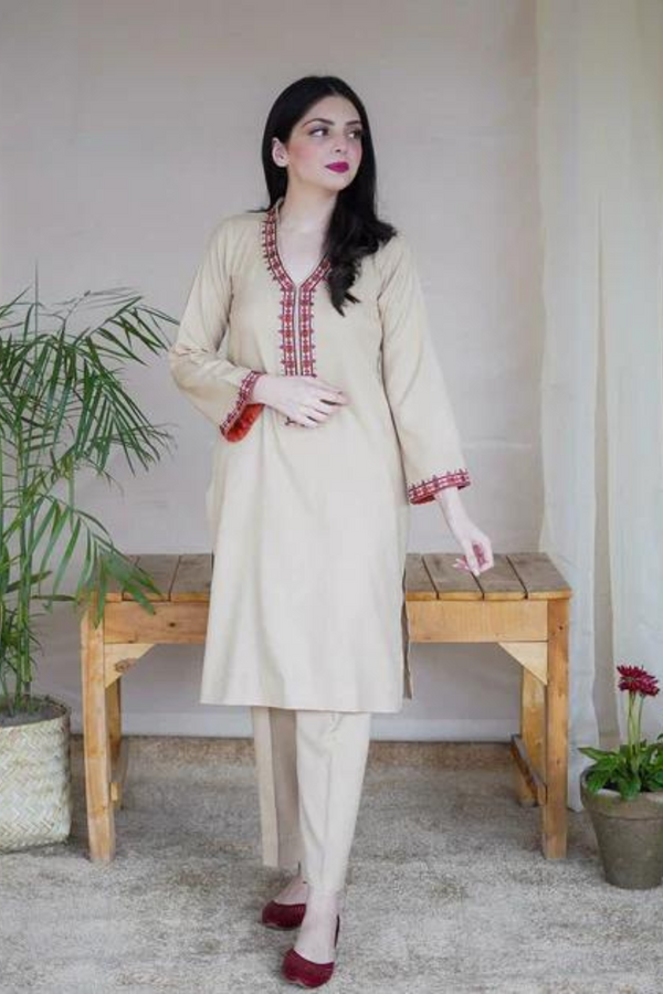 AISLING Dhanak 2PC Embroidered-164