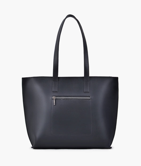 Black-Stone Long Handle Tote Bag